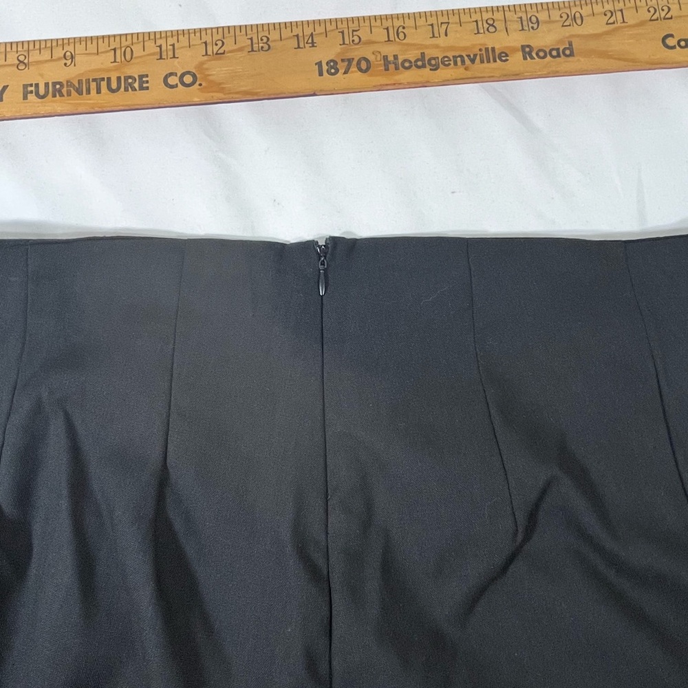 JUSTFAB LINEN ANKLE‎ PANT BACK ZIP CLOSURE SZ 1X BLACK NEW - Picture 10 of 13